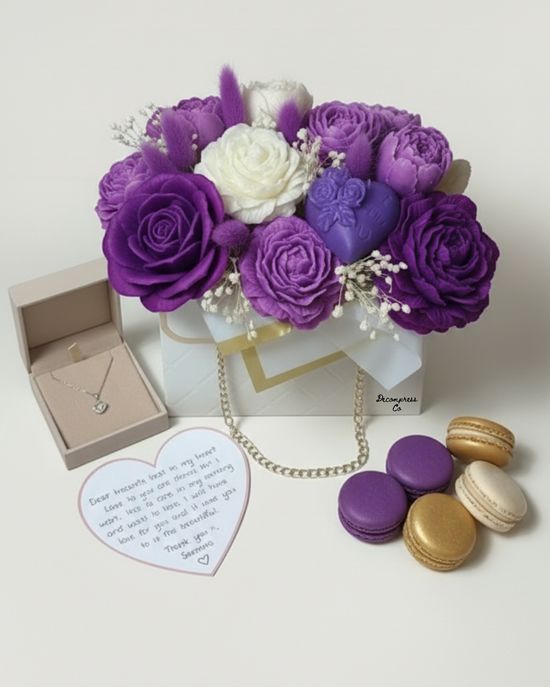 Flower Bouquet Candle