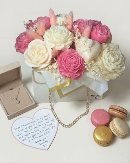 Flower Bouquet Candle