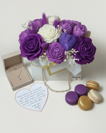 Flower Bouquet Candle