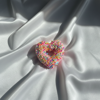 Pink Strawberry with Sprinkles