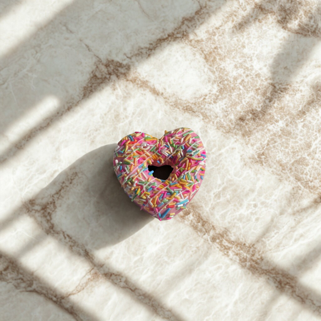 Pink Strawberry with Sprinkles