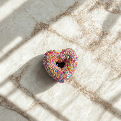 Pink Strawberry with Sprinkles