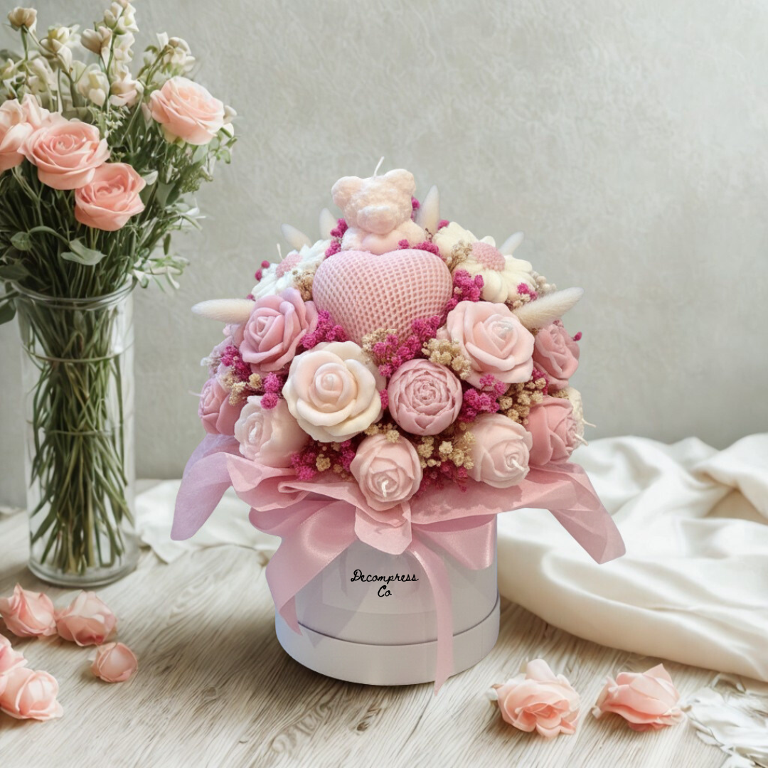 Flower Bouquet Candle