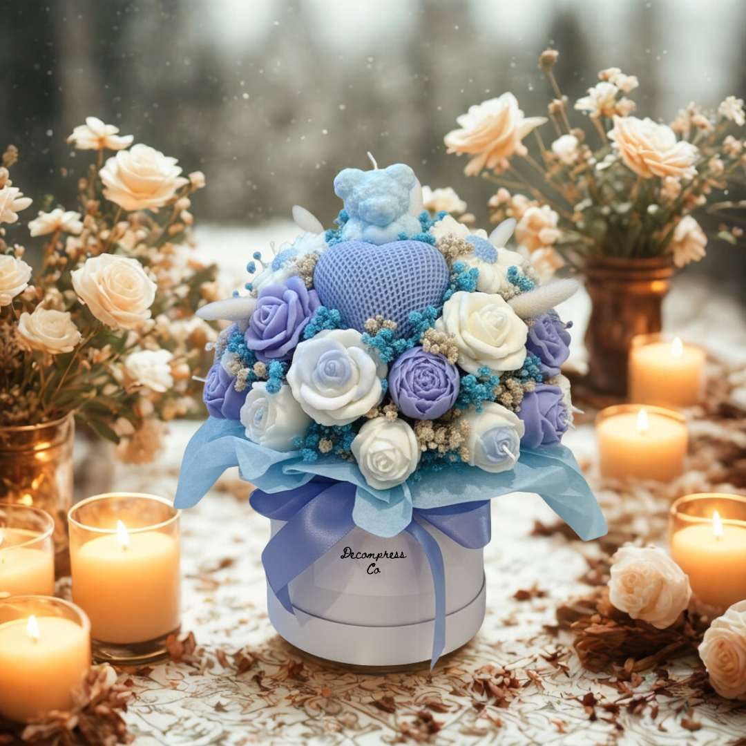 Flower Bouquet Candle