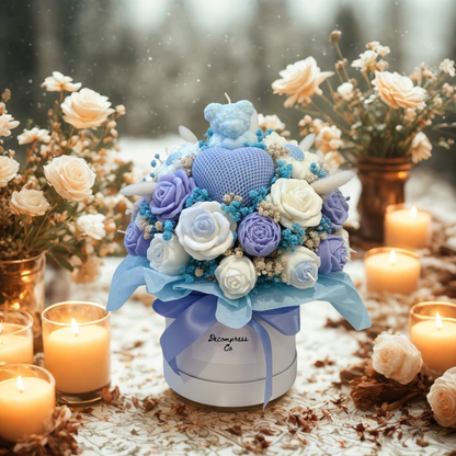 Flower Bouquet Candle